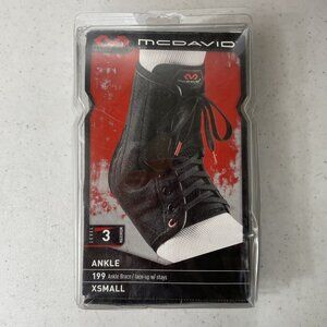 McDavid 199 Ankle Brace Ankle Support Lace up Level 3 Size XS Men’s Size 6-7 NEW